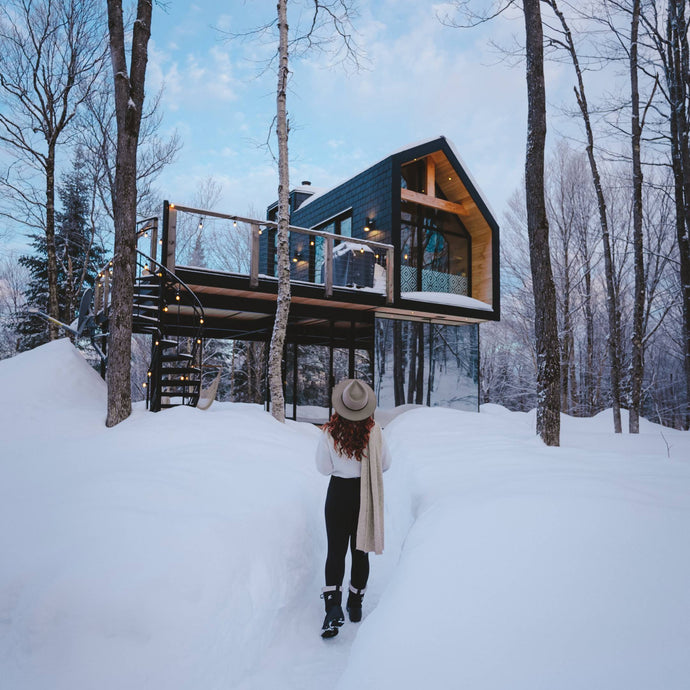 Jenna Marie's Winter Cabin getaway in Canada