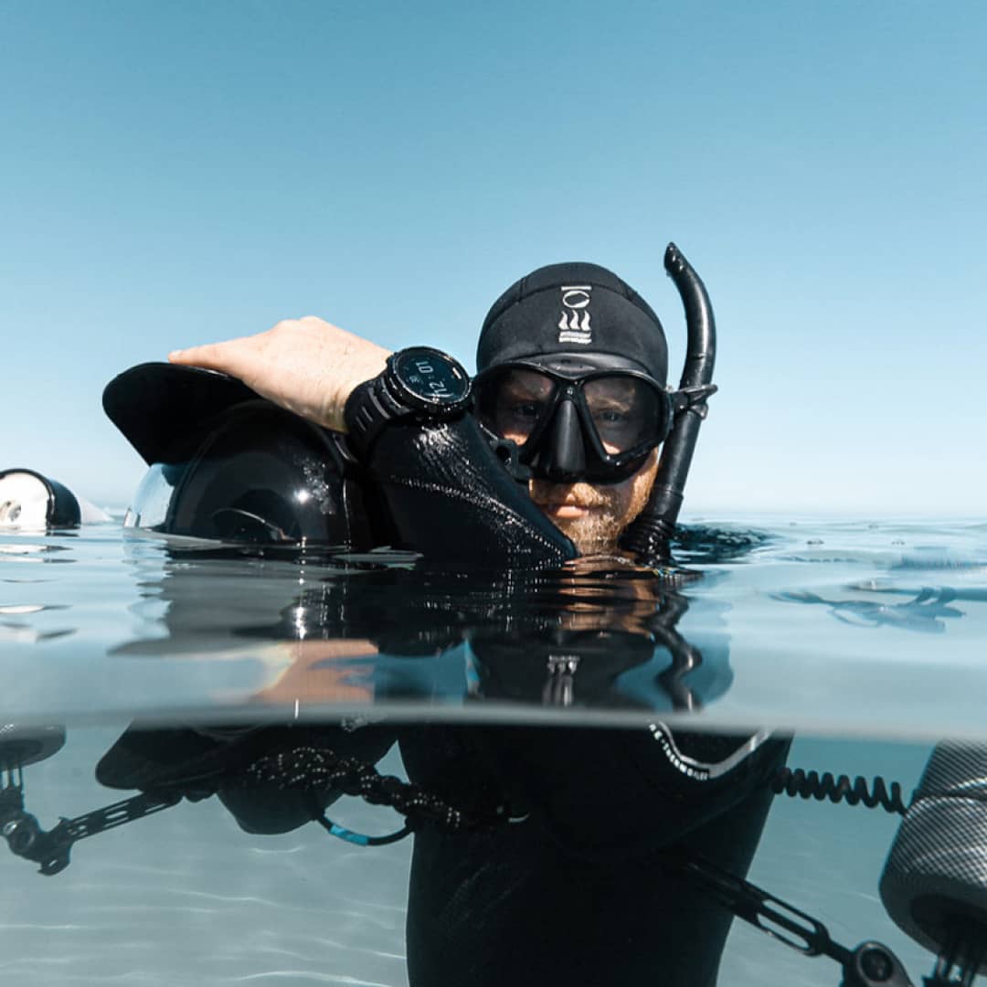 Alex with his underwater camera