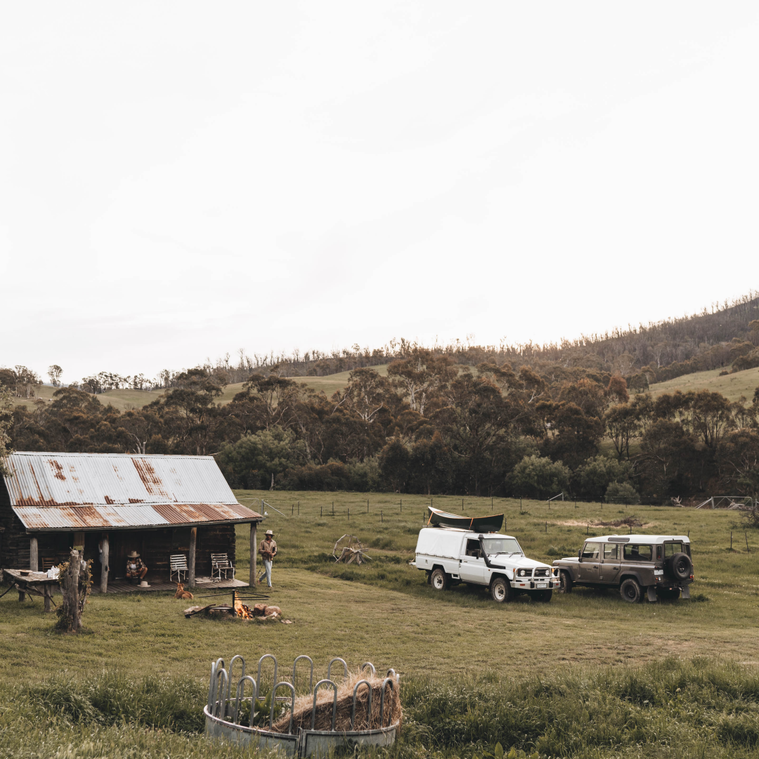 A group of people on holiday at Anglers Rest
