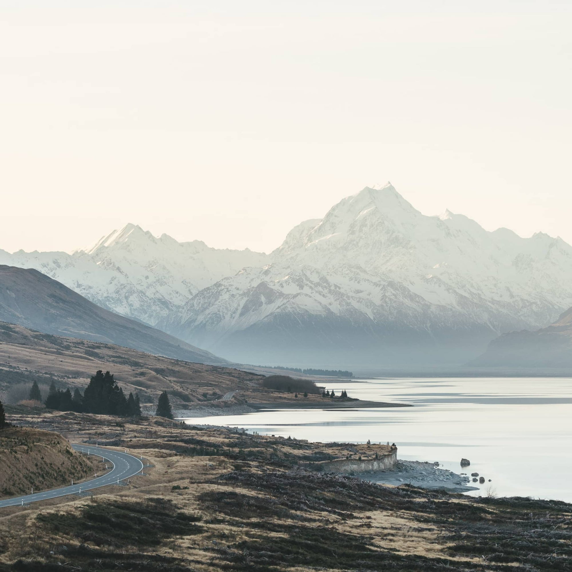 Portrait photo of the Hooker Valley