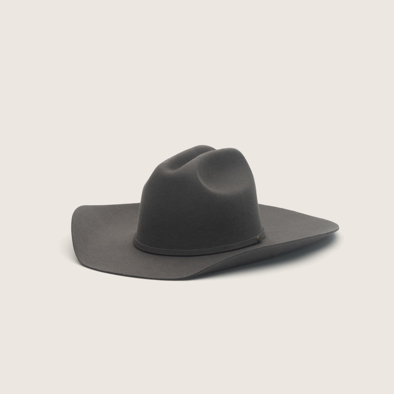 Buck Smoke Black Cowboy and cowgirl hat front